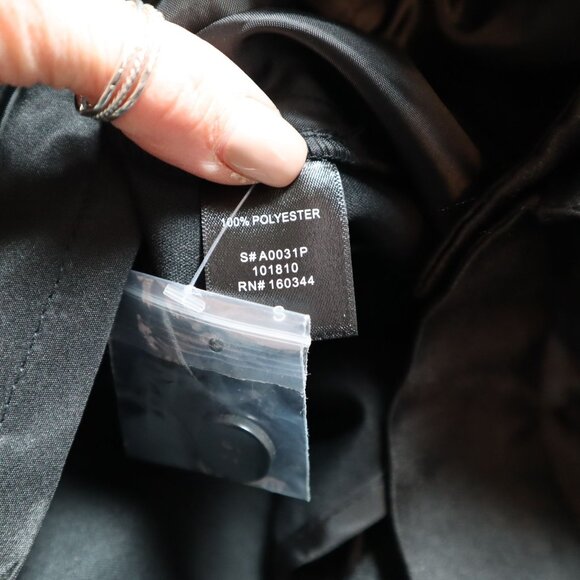 Beige Botany Ankle Tie Trousers Women S Black Classic Career Slouchy Work NWT - Picture 5 of 13